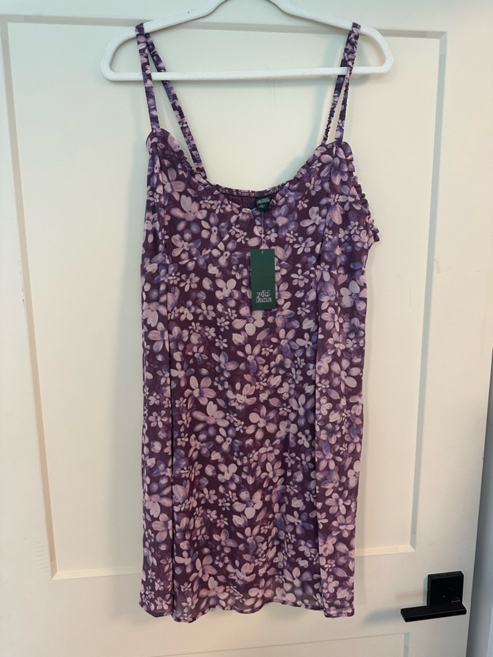 wild fable Lavender Floral Slip Dress